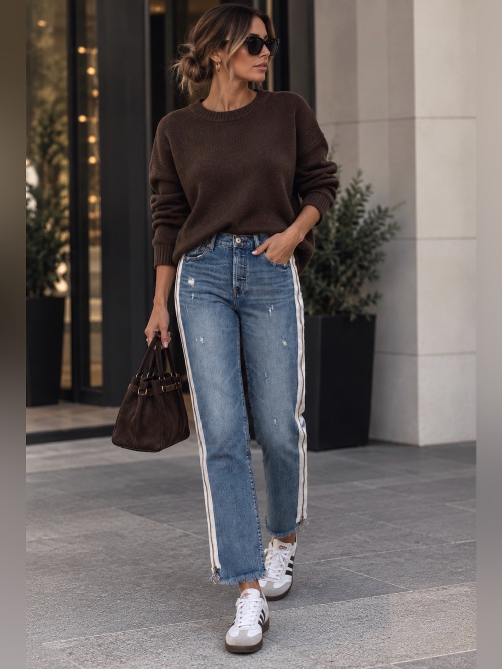 PISTOLA Jeans with Side Stripes